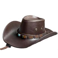 Vintage Western Cowboy Hats Solid Color Jazz Cap High Quality Dress Hats  Unisex B kupranugaris