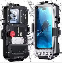 30M Bluetooth Diving Snorkeling Underwater Case Underwater Photo Video,Waterproof Housing For iPhone 16 15 14 13 12 11 Pro Max For iPhone Model