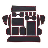 For Toyota RAV4 XA50 2019~2026 RAV 4 Hybrid Car Door Groove Filling Pads Gate Slot Cup Non-Slip Protect Mat Interior Accessories Left hand drive