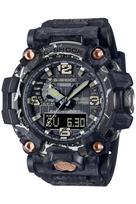 „MUDMASTER“ saulės laikrodis su safyriniu juodu korpusu [Casio] G-Shock radijo bangomis valdomu stiklu, GWG-2000CR-1AJF, vyrams.