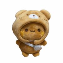 Cute Bubu and Dudu Keychain Stuffed Animal Cartoon Panda Yier Keyring Soft 10cm Cute Cartoon Bubu Dudu KeyChain Bag Decor