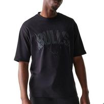 New Era NBA Shirt - CORE Chicago Bulls black XL juoda