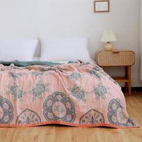 Boho pledas medvilninis marlės etninis vasarinis antklodė minkštas lovatiesė dvigulė karalienės karaliaus dydžio pledai ant lovos sofos rankšluosčio užvalkalas 150x200cm