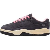 Jordan Flight Court Fashion Comfortable Durable Low Top Kids Basketball Shoes Unisex basketball shoes Brown Pink HF3333012 36