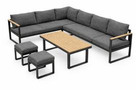 Lauko baldų komplektas NOVELLY HOME Brenta XT7073, aliuminis