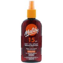 Malibu Dry Oil Spray SPF15 Tanning Oil 200ml