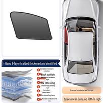 Honda Civic Sedan Magnetic Mesh Window Curtains - Sunshade & Heat Insulation 2008-2011 Honda Civic 8th Gen