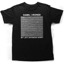 Velnias, išlyginau savo „Joy Division“ unisex juodus marškinėlius Dydis S-5XL Unisex marškinėliai S