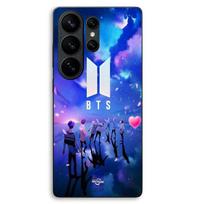 Dėklas Samsung Galaxy S26 Ultra BTS grupės simbolis army Maniacase juoda