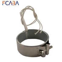 FCABA 60*40mm Mica Band Heater 220V 230W 60mm Inside Diameter Stainless Steel Heating Element for Injection Machine 110V