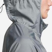 Nike Essential atstumianti vandenį su gobtuvu bėgimo treniruočių striukė vyrams Tamsiai pilka Juoda BV4871-084 XL