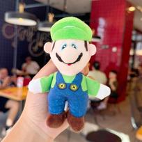 Super Mario Bros pliušinis raktų pakabukas su PP medvilnės užpildu kolekcionieriams ir gerbėjams žalia