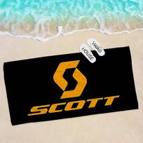 S-Scott Bike logo Microfiber Beach Towel Absorbent Quick dry Soft Yoga Swimming Resort Mountain Climbing Towel W30*H60(CM)