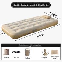 Luxury Automatic Flocked Inflatable Air Mattress