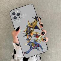 Anime D-Digimon Adventure  Phone Case For iPhone 15,14,13,12,11,Plus,Pro Max,XS,X,XR,SE,Mini,8,7 Soft Silicone Black Cover iPhone13mini