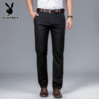 Playboy Men's Loose Straight Fit Summer Casual Trousers 31