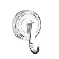 3PCS Multi-Purpose Waterproof Suction Cup Hooks Punch-Free Detachable Bathroom Hooks Plastic Heavy Duty Wall Hook Kitchen skaidri