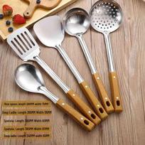 CHAHUA 5-Piece Stainless Steel Kitchen Utensil Set