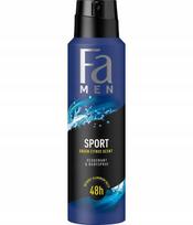 Dezodorant W Sprayu Fa Men Sport 150Ml Aerozol Zapach Cytrusów Do 48 Godzin