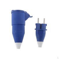 Mounting Socket 16A 220-250V EU and Plug Adapter 2 pin