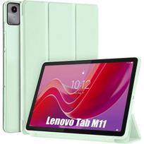 Coque pour Lenovo Tab M11 2024, Protection Hybride Anti-Rayures avec Support - Vert