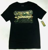 Jumanji Movie JUMANJI LOGO Girls Women's 100% Cotton T-shirt Mens Tees Top NWT Authentic & Licensed S įvairiaspalvis