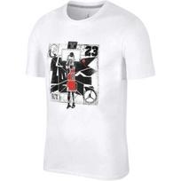 Jordan Pure Assassin Print Crew Neck Short Sleeve T-Shirt Men Tops White BQ2556-100 S