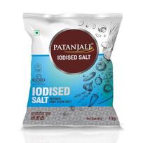 Patanjali jodizuota druska, gryna ir natūrali, kasdieniam naudojimui, 1 kg