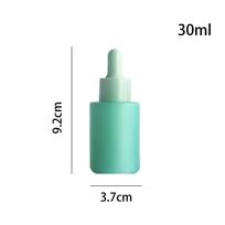 30ml Colorful Glass Dropper Bottle for Essential Oils and Cosmetics 30ml Glass mėlyna