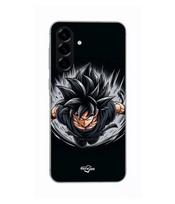 Case - Maniacase - Samsung Galaxy A56 - Silicone - Black - Dragon Ball Black Goku juoda