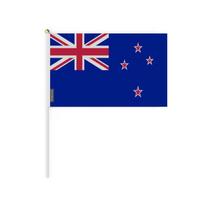 Mini Drapeau de la Nouvelle-Zélande – 14 x 21 cm – À Tenir à la Main – Polyester – 1 pièce – Pixelforma gryna