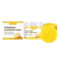 Brightening Cleansing Pads, Kojic Cleansing Pads Helps Balance Skin Oil And Water Hydrating  Remove Excess Keratin From The Body'S Skin(55PC) 10ml geltona