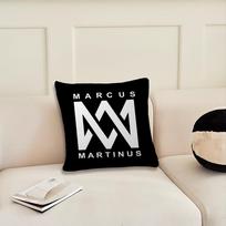 Singer Marcus And Martinus unforgettable cushion cover Living Room Headboard Office Cushion Bedroom Sofa Nap Time Pillow Case 12x12Inch