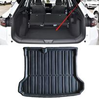 Car Trunk Mats EVA Material for Volkswagen ID 4 Accessories  VW ID4 ID4X ~ Car Trunk Mats Trunk Rear Pad Accessories žolės žalia spalva