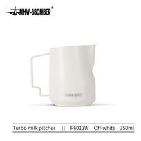 MHW-3BOMBER 350ml 450ml Turbo Milk Frothing Pitcher Steaming Pitchers Professional Milk Foam Jug Home Use Barista Food Prep Area Accessorie