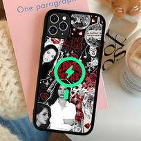Singer Lana Del Rey For Magsafe Magnetic Wireless Phone Case For IPhone 11 12 13 14 15 16 17 Pro Max Plus Cover iPhone 13