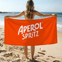 Madingas oranžinis A-Aperol S-Spritz Prekės ženklo Rankšluostis Paplūdimio rankšluostis Ypač didelis Greitai džiūstantis Rankšluostis Sugeriantis Minkšti Maudymosi Paplūdimio rankšluosčiai Vyrams Moterims W40*H60(CM)