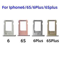 SIM Card tray For Iphone6/6S/6Plus/6Splus Card slot drawer Holder drawer chip card tray Sim Card Reader Socket for Iphone6SPlus Silver for Iphone6
