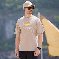 JEEP Men's Breathable Pure Cotton T-Shirt 2XL kupranugaris