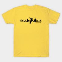 Men Black Print T-shirt #Bikelife No-Cut Transfer Paper Print Cotton Tshirt S juoda