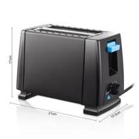 650W 2 Slice Toast Stove Toaster Desktop Mini Toast Sandwich Heating Machine Household Breakfast Machine