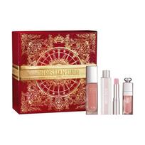 DIOR Perfume Makeup Highlighting Liquid Enchanting Lip Glossy Flower Sweetheart Balm Set Golden Lucky Limited Gift Box Solid Floral Fragrance Bergamot auksas