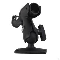 Boat Kayak Fishing Rod Holder Mount Adjustable Black