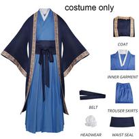 SCIONE Cosplay Costume Anime Apothecary Diarie Men kimono Robe Suit with Headwear The Apothecary Diaries Outfits for Comic Con S