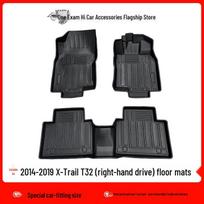 Odorless Waterproof TPE Floor Mats for 2014-2019 Nissan X-Trail T32 RHD - Wear-Resistant
