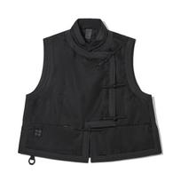 Li Ning × Kung Fu Series New Chinese Style National Wind Vest Women vest AMMW010-3 S