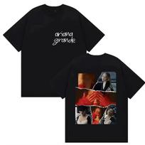 Ariana Grande Tour Album 2026 Graphic T Shirt Men Women Hip Hop T-shirt Casual High Quality Cotton Shirt Streetwear 4XL