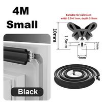 New 4M Window Seal Strip Self-adhesive TPE Weather Strip Bilateral Plastic Steel Insulation Strip Weatherproofing