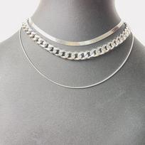 Vintage Multilayer Choker Snake Chain Necklace For Women Thick Chain Hip-Hop Gold Copper Color Collar Zircon Female Accessories varis
