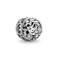 New 925 Silver Donut Chef Hat Chest Lantern Charm Fit Bracelet Accessories Women Jewelry
